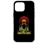 Bouddha est Mon Fils Om Coque pour iPhone 16 Pro Max