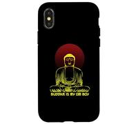 Bouddha est Mon Fils Om Coque pour iPhone X/XS