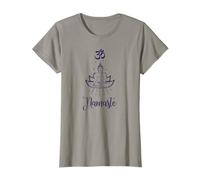 Bouddha Fleur de Lotus avec Signe Om et Namasté T-Shirt