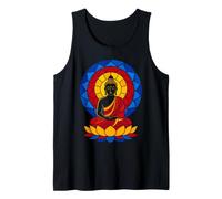 Bouddha Fleur de Lotus Bouddhisme Spiritualité Zen Méditation Débardeur