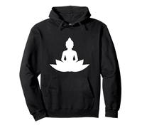 Bouddha Fleur de Lotus Méditation Bouddhiste Sweat à Capuche
