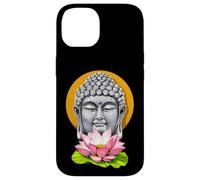 Bouddha Fleur de Lotus méditation Zen Yoga Spirituel Namaste Coque pour iPhone 14