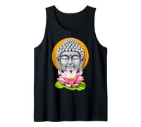 Bouddha Fleur de Lotus méditation Zen Yoga Spirituel Namaste Débardeur
