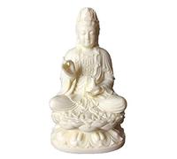 Bouddha Guan Yin Assis sur Une Statue de Lotus, Guanyin, Kwan Yin, Kuanyin, déesse de la miséricorde
