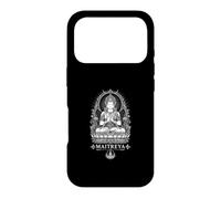Bouddha Maitreya Lotus Bouddhiste Méditation Sagesse Coque pour iPhone 17 Pro