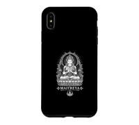 Bouddha Maitreya Lotus Bouddhiste Méditation Sagesse Coque pour iPhone XS Max