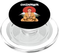 Bouddha Méditation Japon Okinawa PopSockets PopGrip pour MagSafe