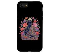 Bouddha Méditation Méditer Bouddhiste Yoga Coque pour iPhone SE (2020) / 7/8