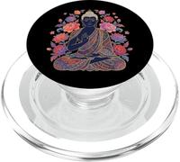 Bouddha Méditation Méditer Bouddhiste Yoga PopSockets PopGrip pour MagSafe