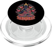 Bouddha Méditation Méditer Bouddhiste Yoga PopSockets PopGrip pour MagSafe