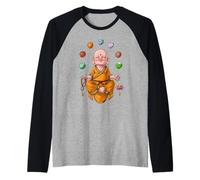 Bouddha Méditation Zen Yoga Spirituel Bouddhiste Bouddhisme Manche Raglan