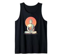Bouddha Moderne méditation Art Calme Zen Design Spirituel Débardeur