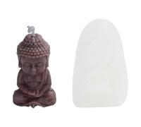 Bouddha Mold For Candles | Bouddha Statues Silicone Moulds | Moule à bougies en silicone 3D, Creative Decorated Resin Craft Molds For Resin Concrete Crafts Decorations