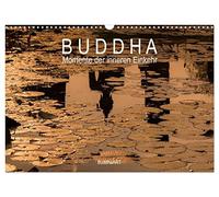 Bouddha - Moments d'introspection, Version française (Calendrier mural 2026 DIN A3 portrait), Calendrier CALVENDO mensuel