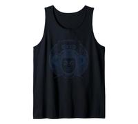 Bouddha Musique T-Shirt Bouddhiste Inde Casque Rétro DJ Fête Débardeur