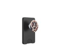 Bouddha Patriotique Fleur de Lotus Drapeau USA Bouddhisme Bouddhiste PopSockets PopWallet pour MagSafe
