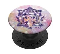 Bouddha Pop Méditation Socket Dieu éléphant spirituel Ganesha PopSockets PopGrip Interchangeable