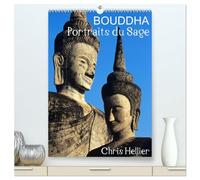 Bouddha Portraits du Sage (Calendrier mural 2026 DIN A2 horizontal) calendrier de bureau: Douze portraits de Bouddha pris dans des jardins et temples d'Asie.