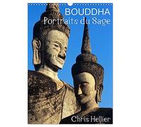 Bouddha Portraits du Sage (Calendrier mural 2027 DIN A3 horizontal), CALVENDO calendrier mensuel: Douze portraits de Bouddha pris dans des jardins et temples d'Asie.