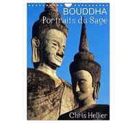 Bouddha Portraits du Sage (Calendrier mural 2027 DIN A4 horizontal), CALVENDO calendrier mensuel: Douze portraits de Bouddha pris dans des jardins et temples d'Asie.