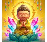 Bouddha Puzzles 1000 pièces Cadeau Unique Jeu éduchatif Challenge Toy de qualité supérieure Peinture Art pour Adultes et Enfants 38x26/1000pcs