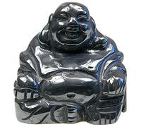 Bouddha Rieur Assis 4 cm - Hématite