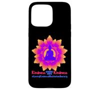 Bouddha Rose Metta Mindful Loving Kindness Meditation Coque pour iPhone 15 Pro Max