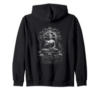 Bouddha sacré, Lotus, Mandala, Temple Serenity Sweat à Capuche