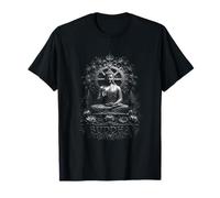 Bouddha sacré, Lotus, Mandala, Temple Serenity T-Shirt