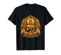 Bouddha Zen Méditation Bouddhisme Yoga Spirituel T-Shirt