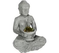 bouddha zen photophore 42 cm Gris G