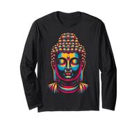 Bouddhisme Bouddhiste Gautama Zen Yoga Hommes Femmes Enfants Manche Longue