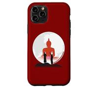 Bouddhisme de Pleine Conscience Bouddhisme Spirituel Yoga Méditation Cadeaux Coque pour iPhone 11 Pro