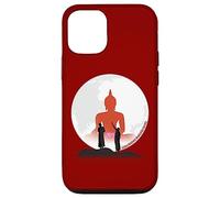 Bouddhisme de Pleine Conscience Bouddhisme Spirituel Yoga Méditation Cadeaux Coque pour iPhone 12/12 Pro