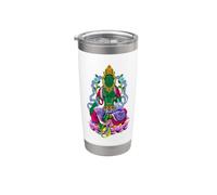 Bouddhisme Dieu Bodhisattva Tara verte Gobelet isotherme en acier inoxydable double paroi