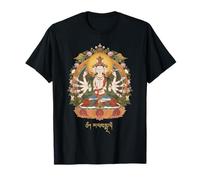 Bouddhisme Tibétain Om Mani Padme Hum Amitabha T-Shirt