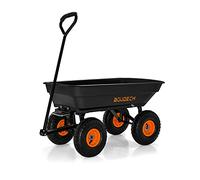 BOUDECH® Chariot de Jardin à Main pour Outils, basculement Max. 250 kg