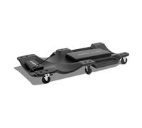 BOUDECH Snake Chariot sous voiture avec appuie-tête, coussin Lombaire et lumière LED magnétique orientable