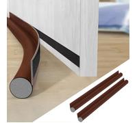 Boudin de Porte - AiQInu - 2 PCS - Isolant Insonorisé - 96 x 8 cm - Marron