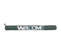 Boudin de porte en polyester avec message collection COLOR vert