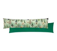Boudin de Porte Furn Lodge Wood Forest en Velours - Chêne Vert - 20x92cm