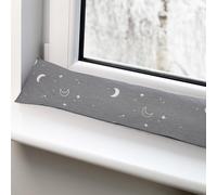 Boudin de Porte Isolant Froid 90 cm - Bas de Porte et fenêtre Coupe-Vent décoratif Idéal pour entrée Maison fenêtres et Coussin pour Chambre Enfant Coton Monde