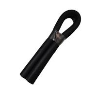 Boudin De Porte Joint d'étanchéité inférieur de porte, butée flexible anti-vent, joint, panneaux muraux insonorisés(Black,93CM 2pcs)