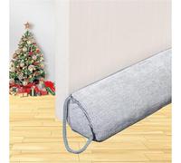 Boudin de porte lourd, boudin de courant d'air de 102 cm pour fenêtre en forme de triangle sous la porte, boudin de courant d'air bloquant les bruits pour le bas de la porte, étanchéité à l'air