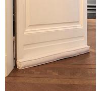 Boudin de porte magnétique, beige, pour porte de 80 cm, protection contre les courants d’air et le bruit, forme carrée, différentes tailles et couleurs