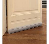 Boudin de porte magnétique, gris clair, pour porte de 130 cm, protection contre les courants d'air et le bruit, forme carrée, différentes tailles et couleurs