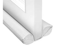 boudin de porte Multicolor Door Seal Strip Draft Stopper For Bottom Blocker Noise Adjustable Twin Sealing(WHITE,2 sets)