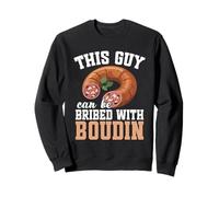 Boudin Food Lover Louisiana Foodie Be Corbed Boudin Sweatshirt