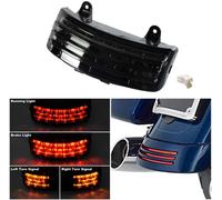 Boue Arrière Led À Trois Barres Pour Harley 2006, 2007, 2008, 2009, Street Glide, Flhx, Efi, Flhxi