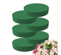 Boue de fleur cylindrique - Absorbant l'eau en polystyrène, bloc floral rond, base d'arrangement humide, support d'artisanat créatif | Mariages Saint-Valentin Accueil Hôtels Magasins de fleurs Décor d